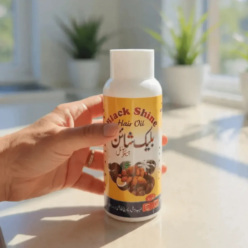 Black Shine Hair Oil herbal hair growth oil for stronger healthier hair